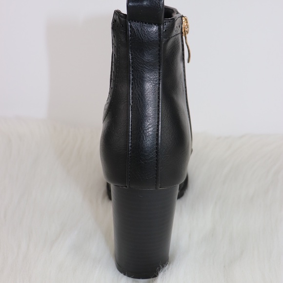 ROUND TOE OXFORD BOOTIES. - Picture 8 of 8